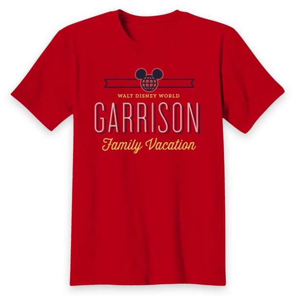 Adults' Walt Disney World Family Vacation T-Shirt – Customized