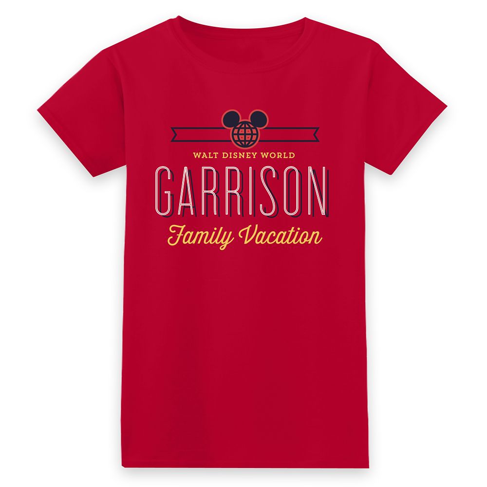 Women's Walt Disney World Family Vacation T-Shirt - Customized