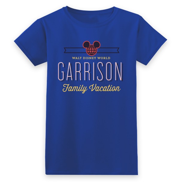 Women's Walt Disney World Family Vacation T-Shirt - Customized