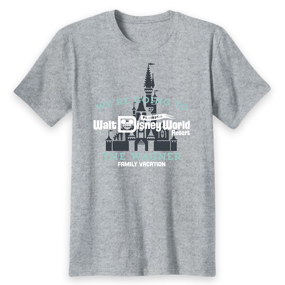 Adults Walt Disney World Resort Family Vacation T-Shirt - Customized