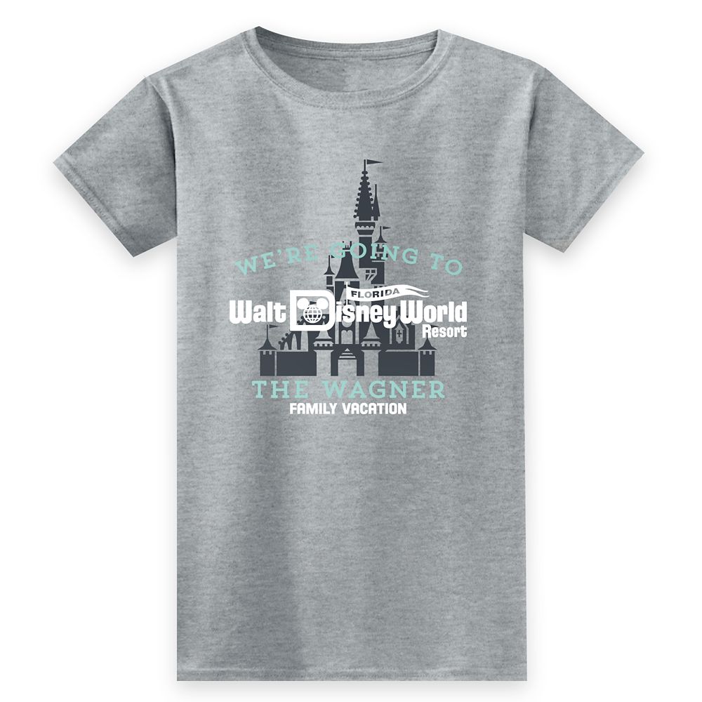 Womens Walt Disney World Resort Family Vacation T-Shirt  Customized