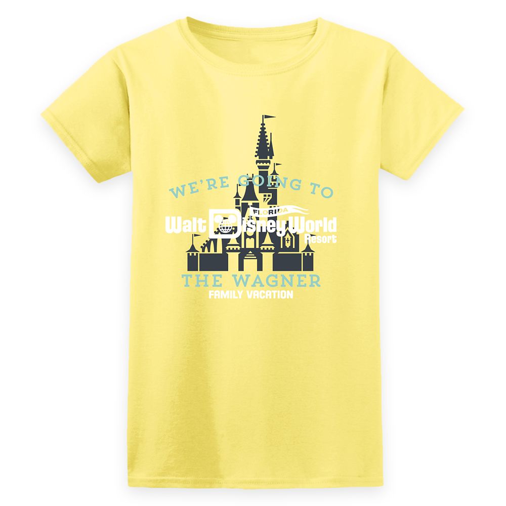 Women's Walt Disney World Resort Family Vacation T-Shirt – Customized