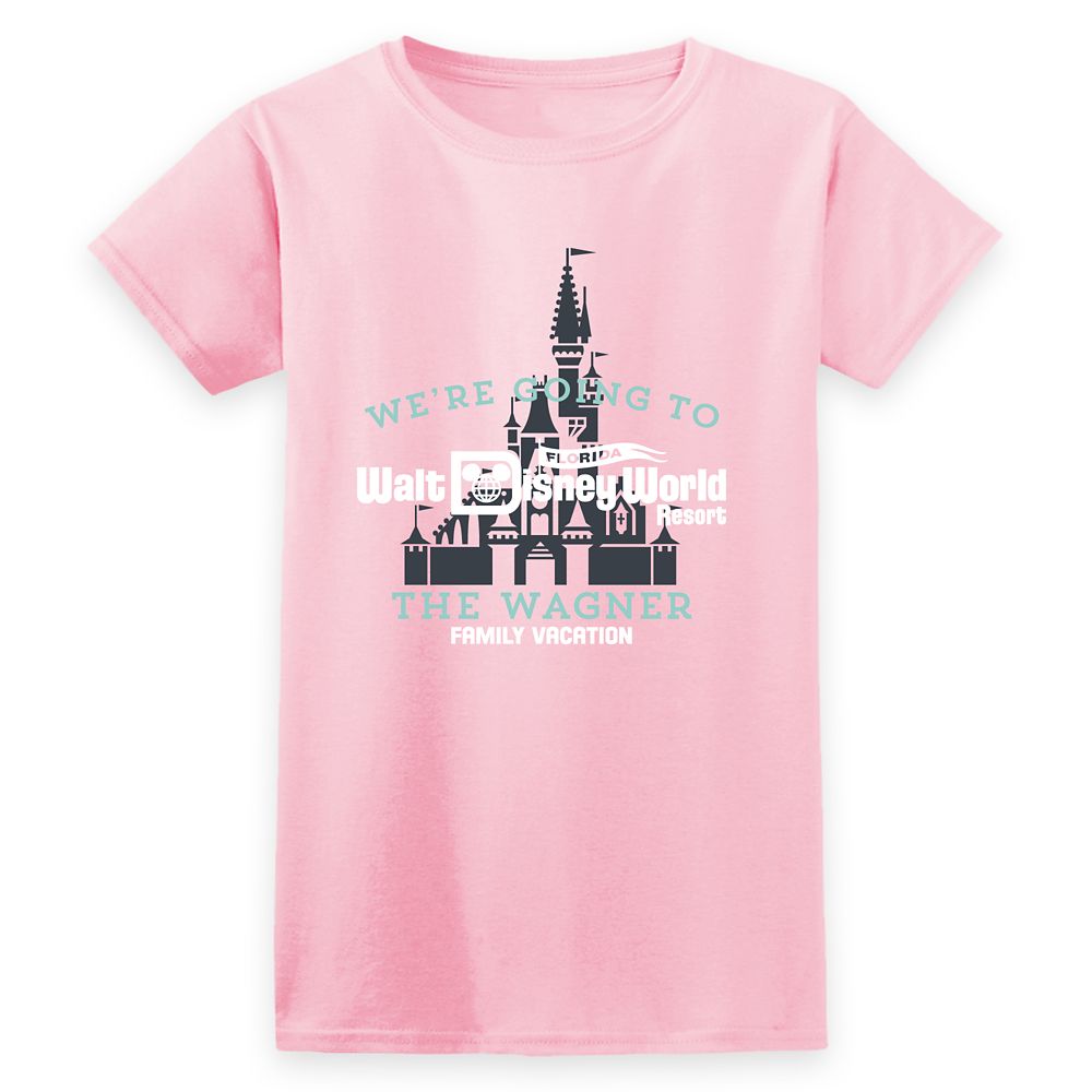 Women's Walt Disney World Resort Family Vacation T-Shirt – Customized