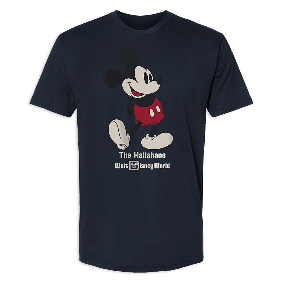 Adults' Walt Disney World Mickey Mouse Family Vacation T-Shirt – Customized