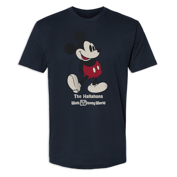 Adults' Walt Disney World Standing Mickey Mouse T-Shirt – Customized