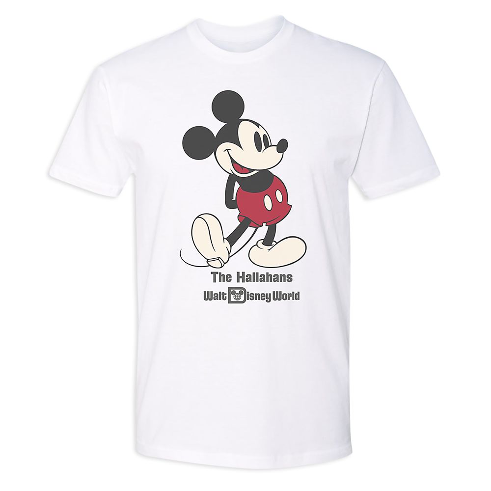 Adults' Walt Disney World Mickey Mouse Family Vacation T-Shirt – Customized