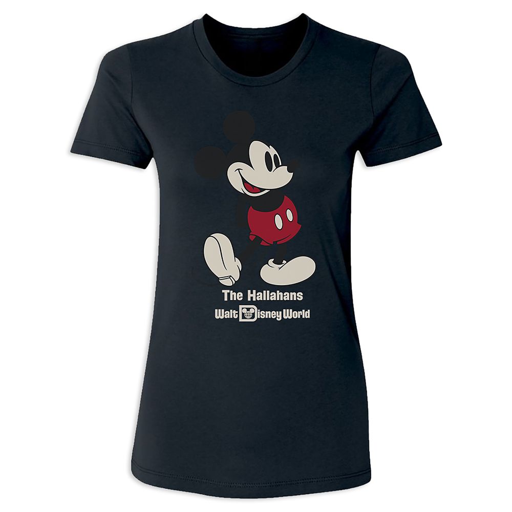 Women's Walt Disney World Mickey Mouse Family Vacation T-Shirt – Customized