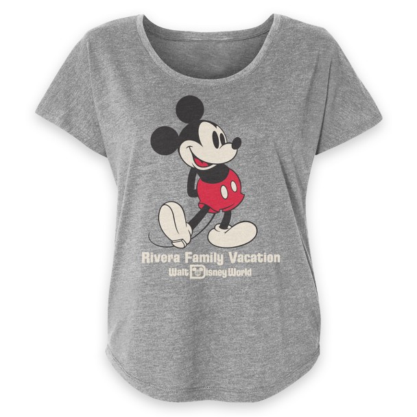 Women's Walt Disney World Mickey Mouse Family Vacation T-Shirt – Customized