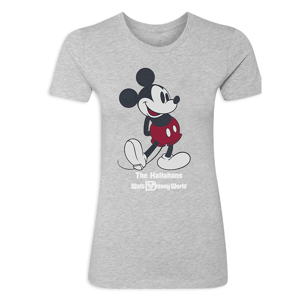 Women's Walt Disney World Mickey Mouse Family Vacation T-Shirt – Customized