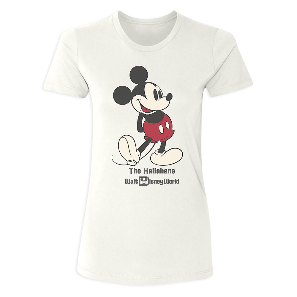 Women's Walt Disney World Mickey Mouse Family Vacation T-Shirt – Customized