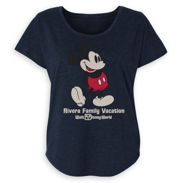 Women's Walt Disney World Mickey Mouse Family Vacation T-Shirt – Customized