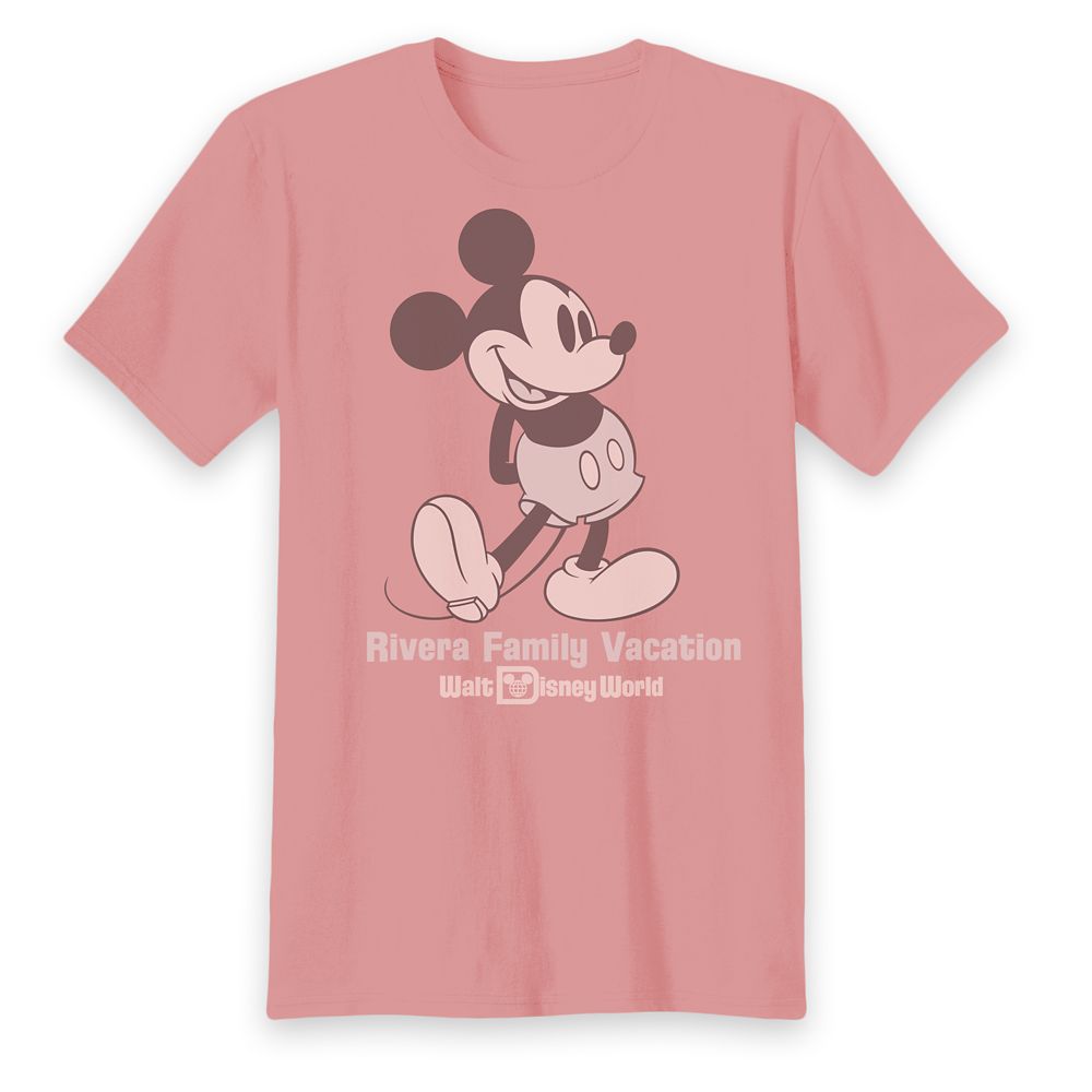 Adults' Walt Disney World Mickey Mouse Family Vacation Heathered T-Shirt – Customized