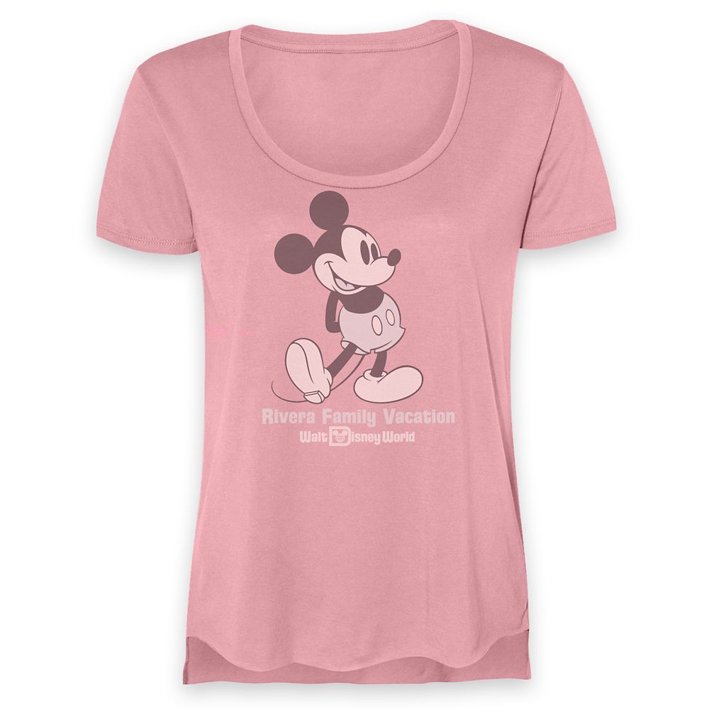 Women's Walt Disney World Mickey Mouse Family Vacation Heathered T-Shirt – Customized