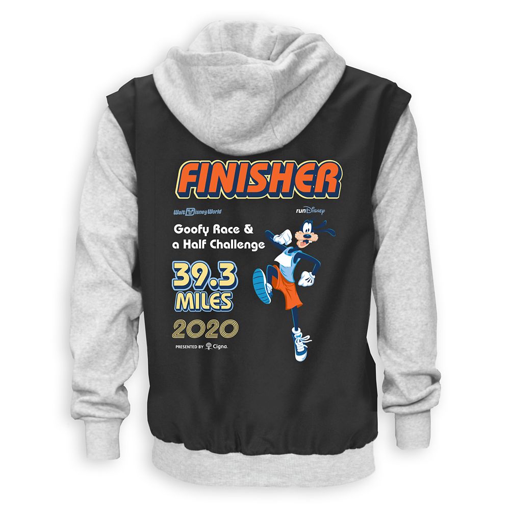 Goofy Race and a Half Challenge runDisney Walt Disney World Marathon Finisher Jacket for Adults