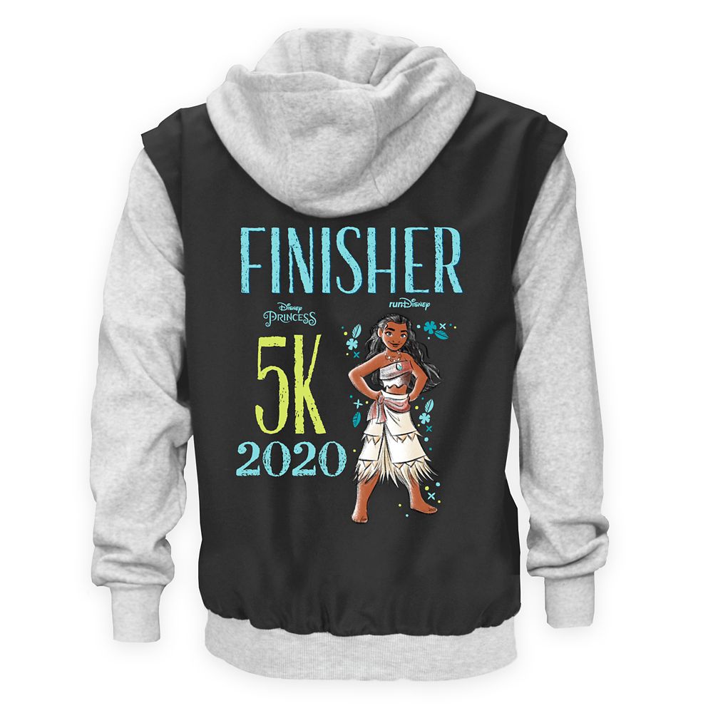 Moana runDisney Disney Princess 5K 2020 Finisher Jacket for Adults