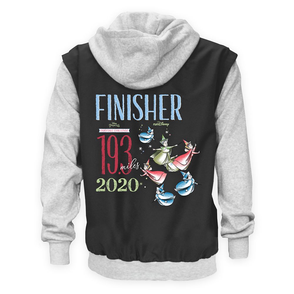 Flora, Fauna, and Merryweather runDisney Disney Princess Fairytale Challenge 2020 Finisher Jacket for Adults