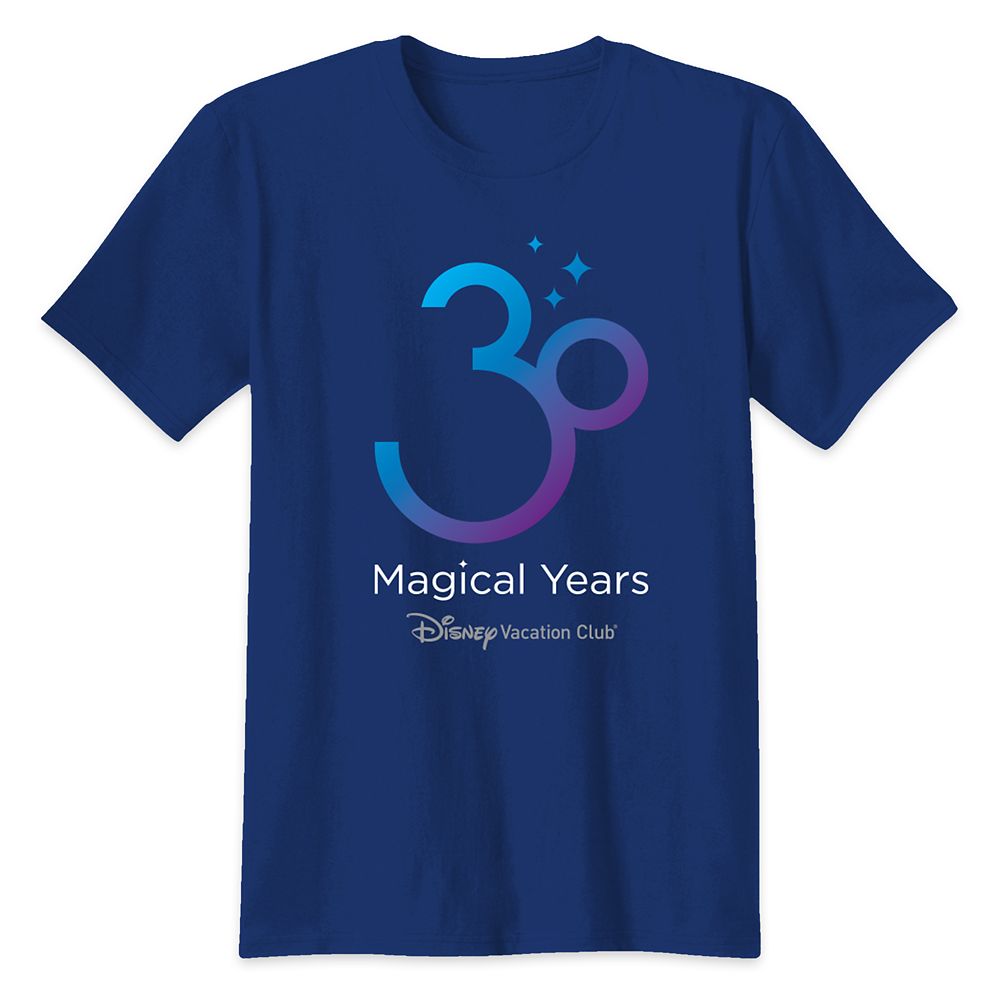 Disney Vacation Club 30th Anniversary T-Shirt for Adults