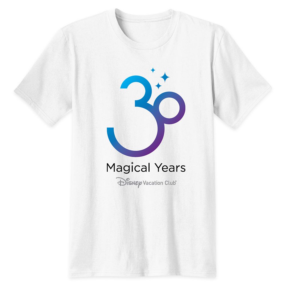 Disney Vacation Club 30th Anniversary T-Shirt for Adults