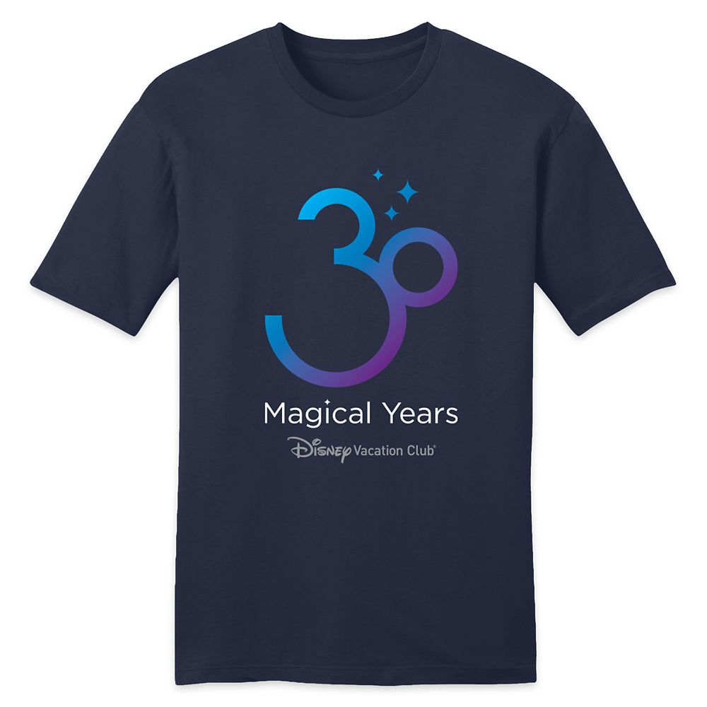 Disney Vacation Club 30th Anniversary T-Shirt for Adults