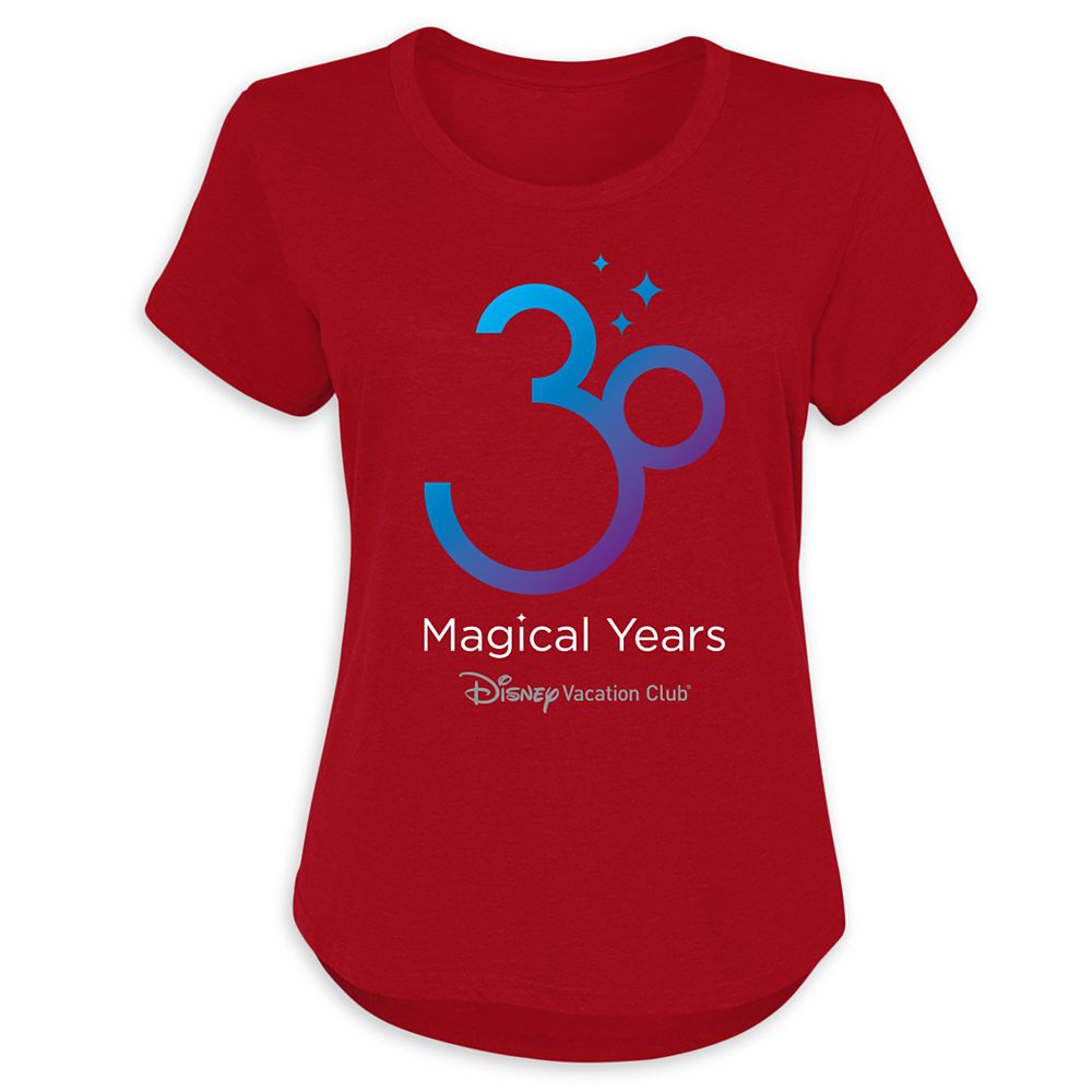 Disney Vacation Club 30th Anniversary T-Shirt for Women