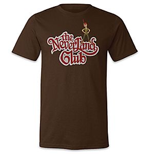 The Never Land Club Tee for Adults - Walt Disney World - Limited Release