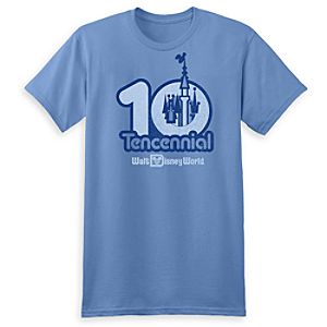 Walt Disney World ''Tencennial'' Tee for Adults - Limited Release