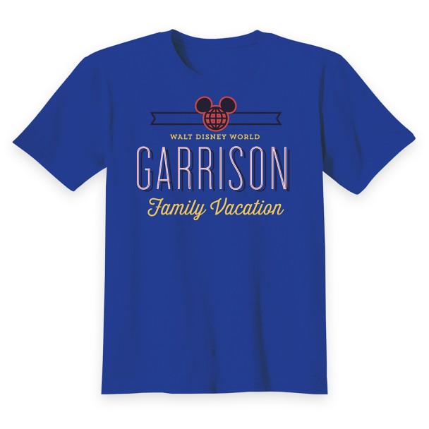 Kids' Walt Disney World Family Vacation T-Shirt - Customized