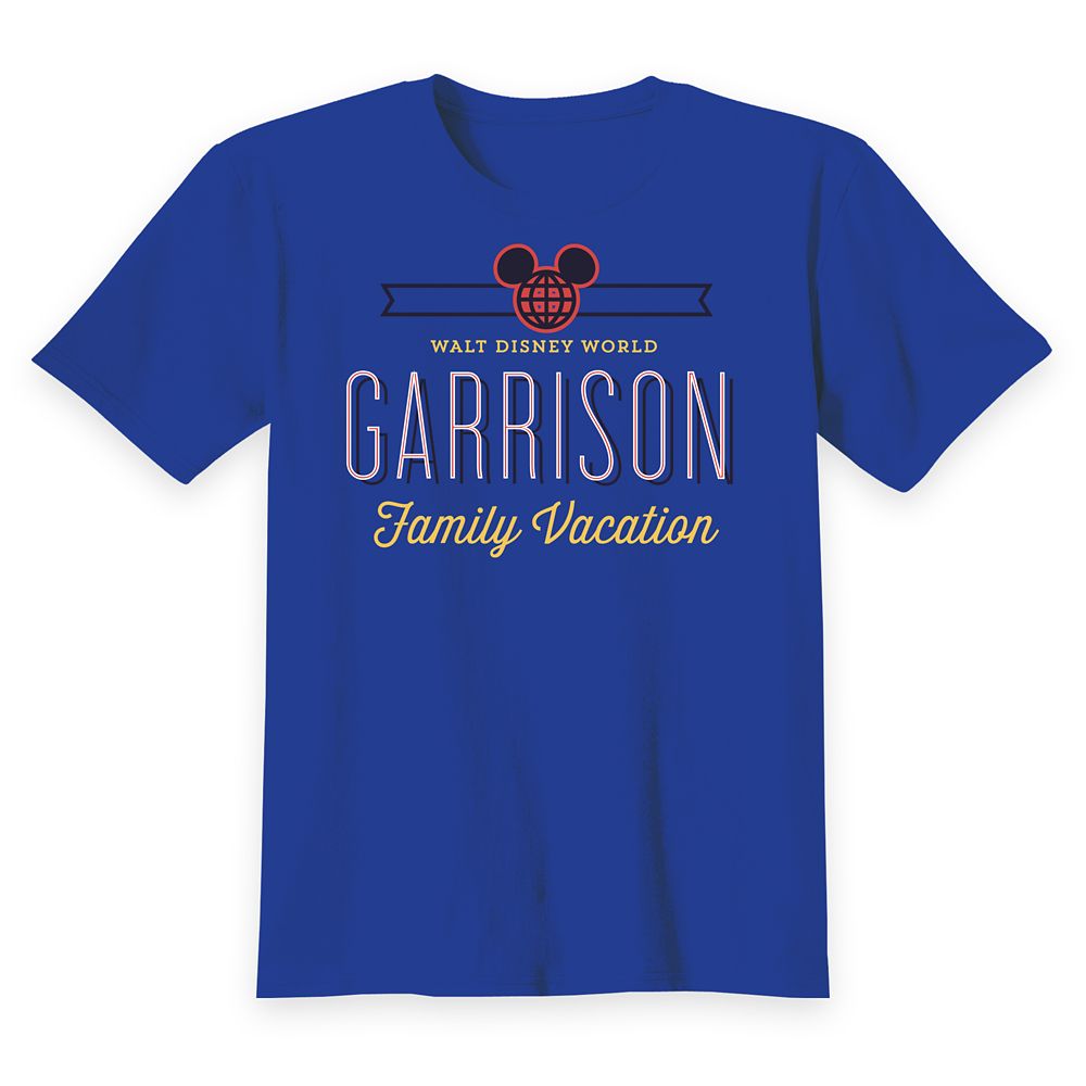 Kids Walt Disney World Family Vacation T-Shirt - Customized