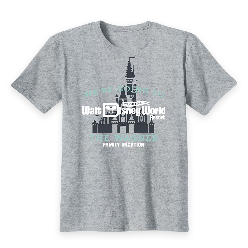 Kids' Walt Disney World Resort Family Vacation T-Shirt Customized