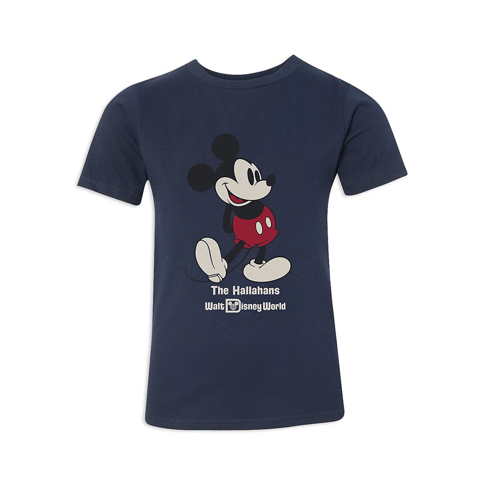 Kids' Walt Disney World Mickey Mouse Family Vacation T-Shirt – Customized