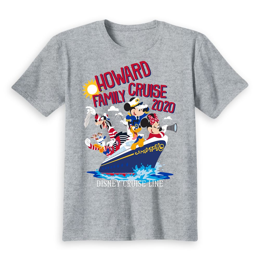 Kids' Disney Cruise Line Mickey Mouse and Friends Family Cruise 2020 T-Shirt – Customized