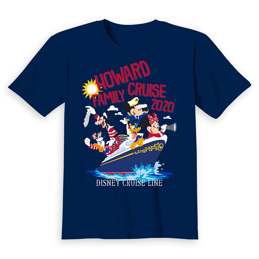 Kids' Disney Cruise Line Mickey Mouse and Friends Family Cruise 2020 T-Shirt – Customized