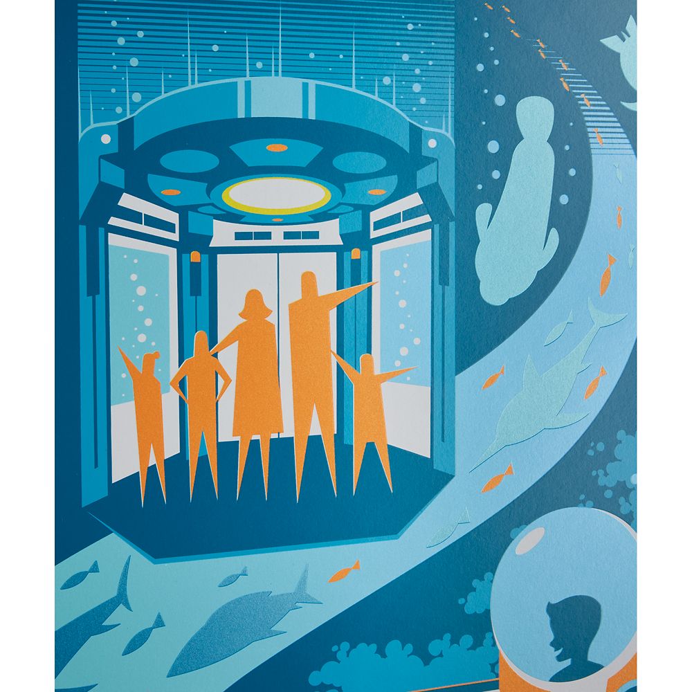 EPCOT The Living Seas Poster – Limited Release