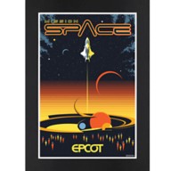 EPCOT Mission: SPACE Matted Print