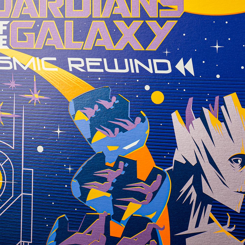 EPCOT Guardians of the Galaxy Cosmic Rewind Poster – Limited Release