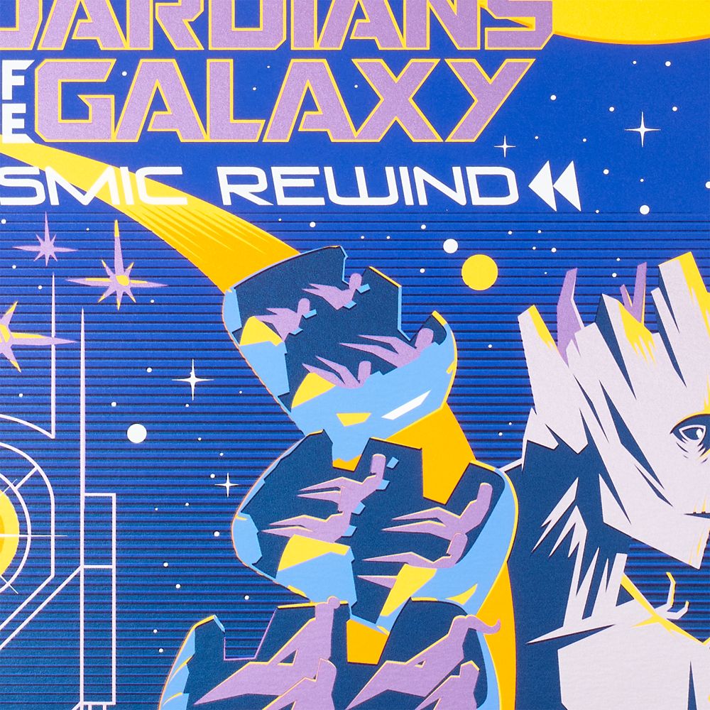 EPCOT Guardians of the Galaxy Cosmic Rewind Poster – Limited Release