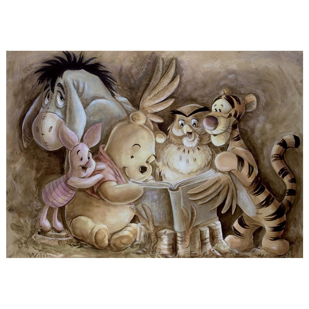 Winnie the Pooh "Pooh and Company" Gicl&eacute;e by Darren Wilson