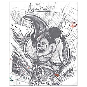 Mickey Mouse ''The Apprentice''  Giclée by Eric Robison