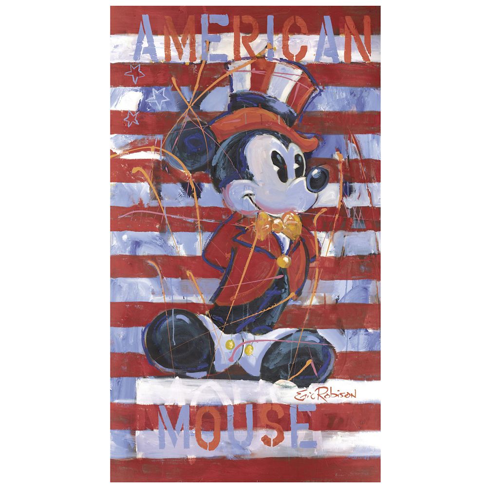 Mickey Mouse "American Mouse" Gicl&eacute;e by Eric Robison