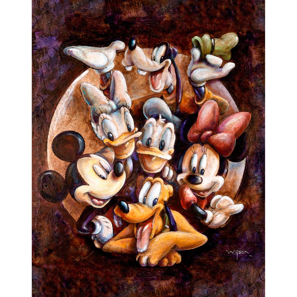Mickey Mouse and Friends "Super Gang" Gicl&eacute;e by Darren Wilson