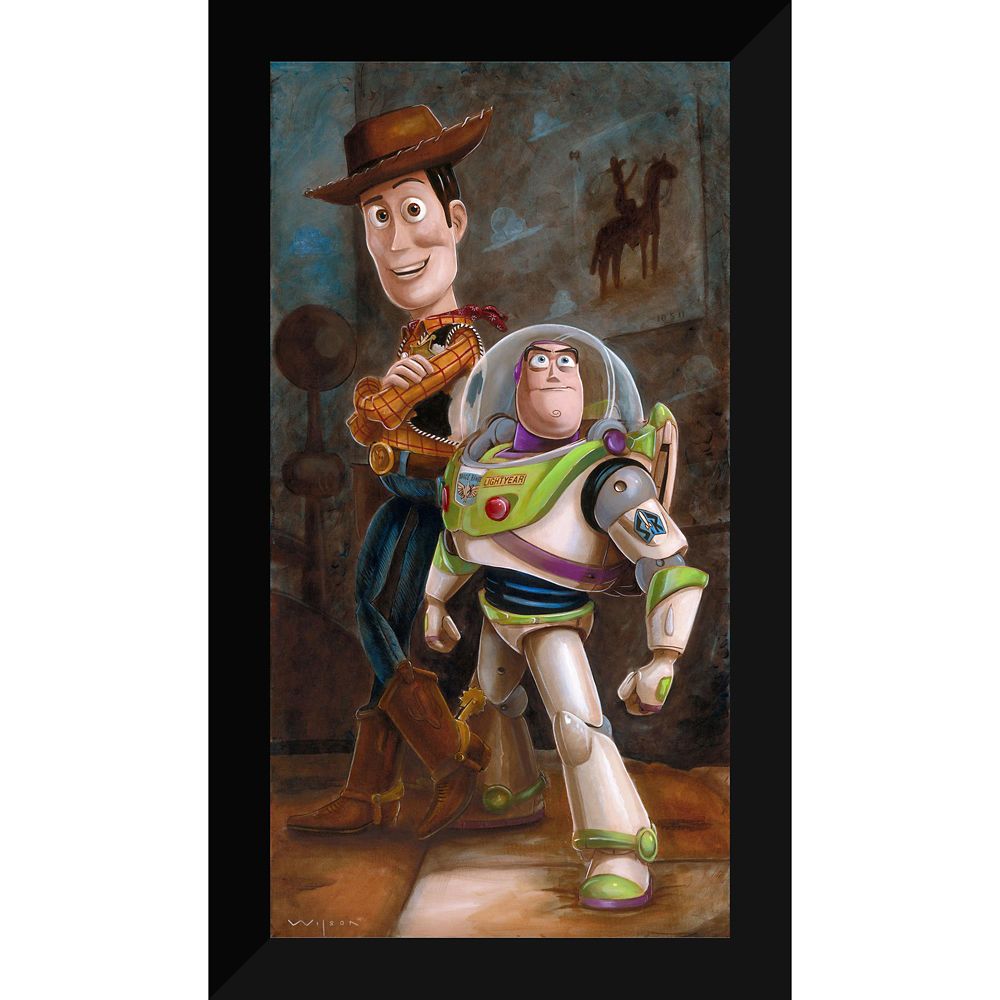 Toy Story Buzz Woody Gicleacutee By Darren Wilson - 