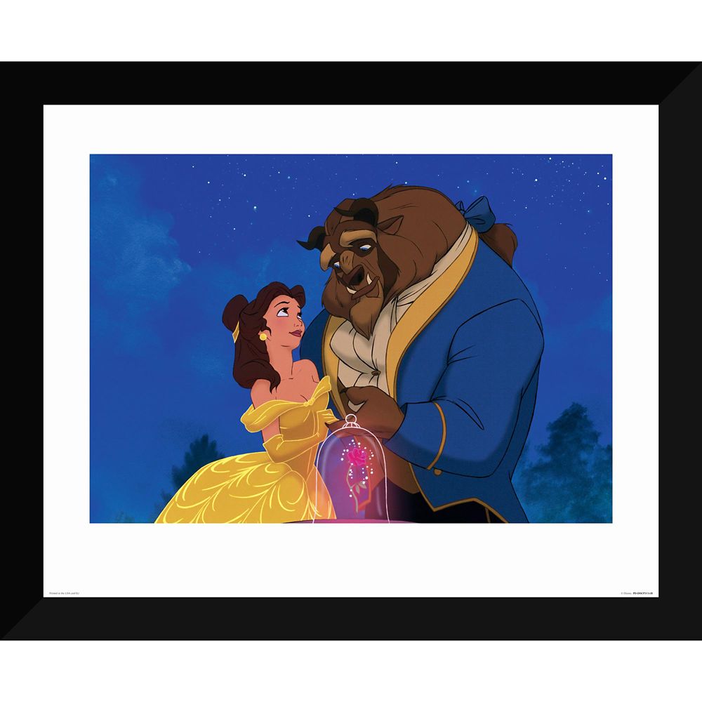 "Beauty and the Beast Dancing" Giclé