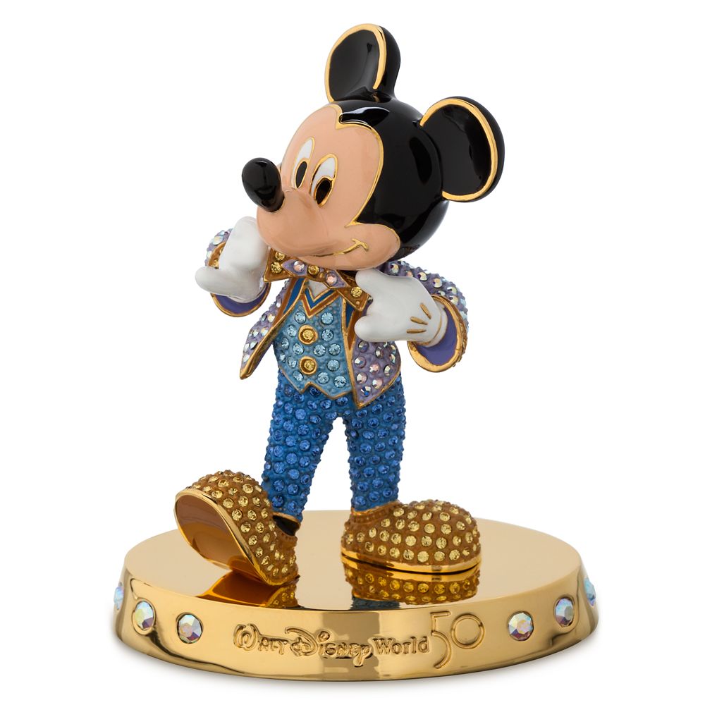 Mickey Mouse Figure by Arribas  Walt Disney World 50th Anniversary  Limited Edition