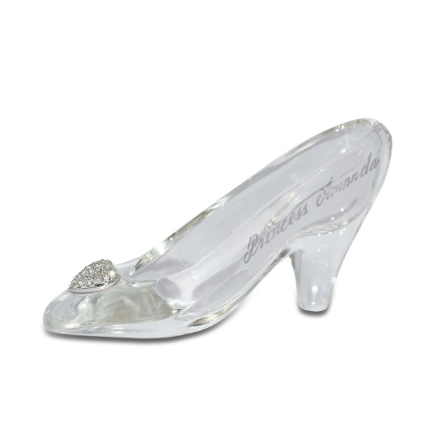 Personalizable Small Cinderella Glass Slipper by Arribas