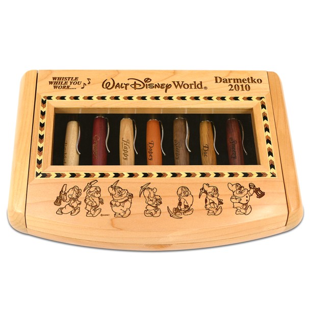 Seven Dwarfs Pen Set by Arribas – Personalizable