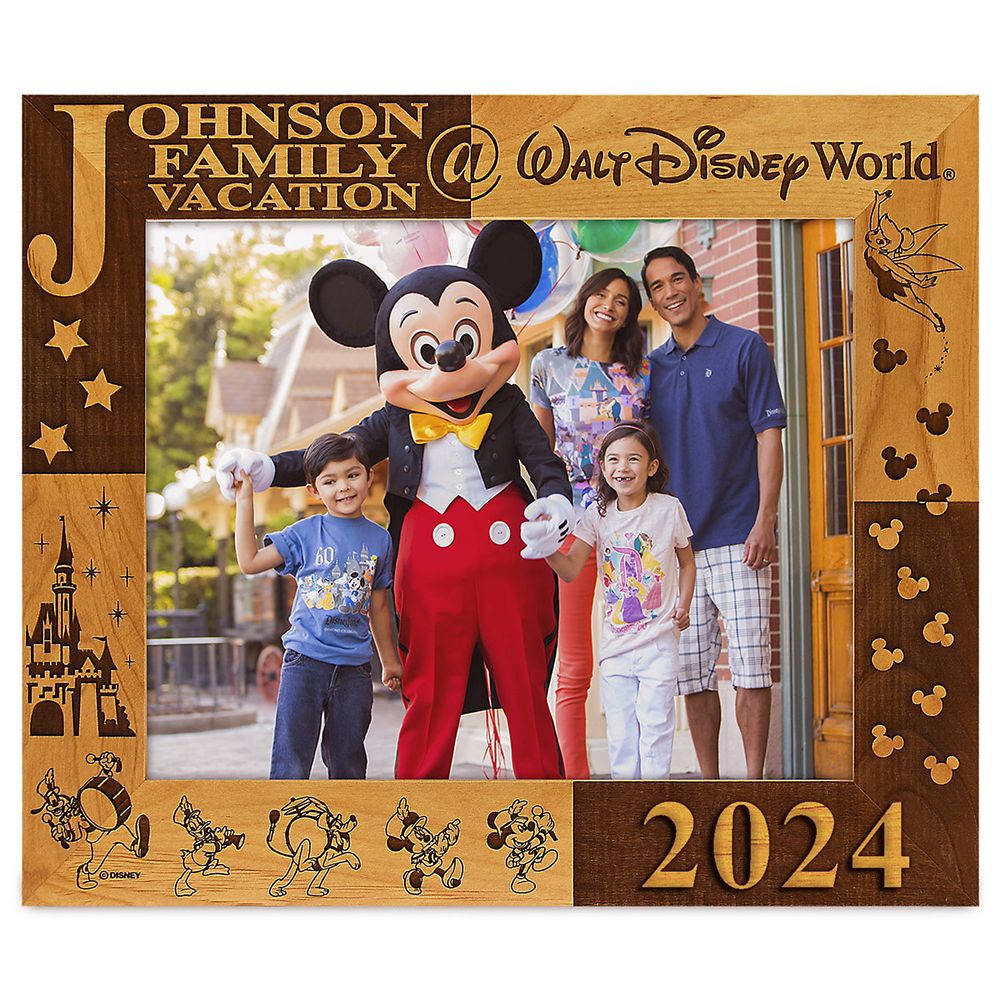 Walt Disney World 2022 Frame by Arribas – 8'' x 10'' – Personalized