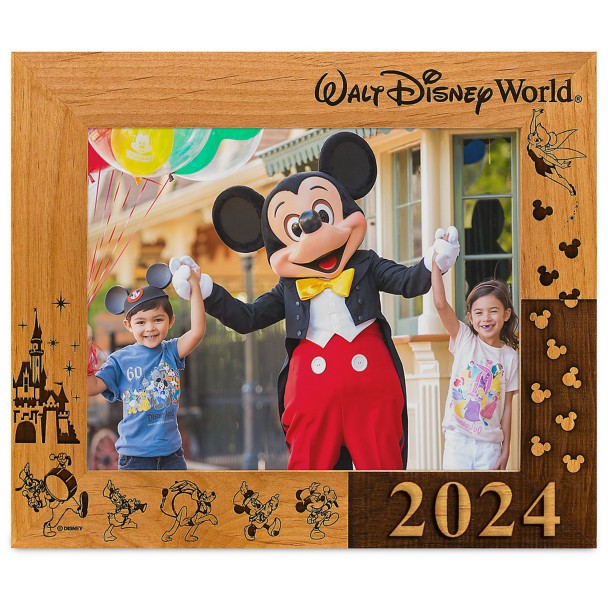 Walt Disney World 2024 Photo Frame by Arribas – 8'' x 10'' – Personalized