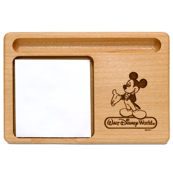 Walt Disney World Mickey Mouse Memo Holder by Arribas – Personalizable