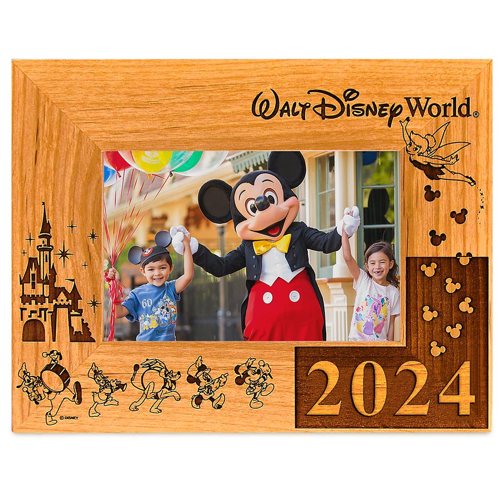 Walt Disney World 2023 Photo Frame by Arribas  4 x 6  Personalized