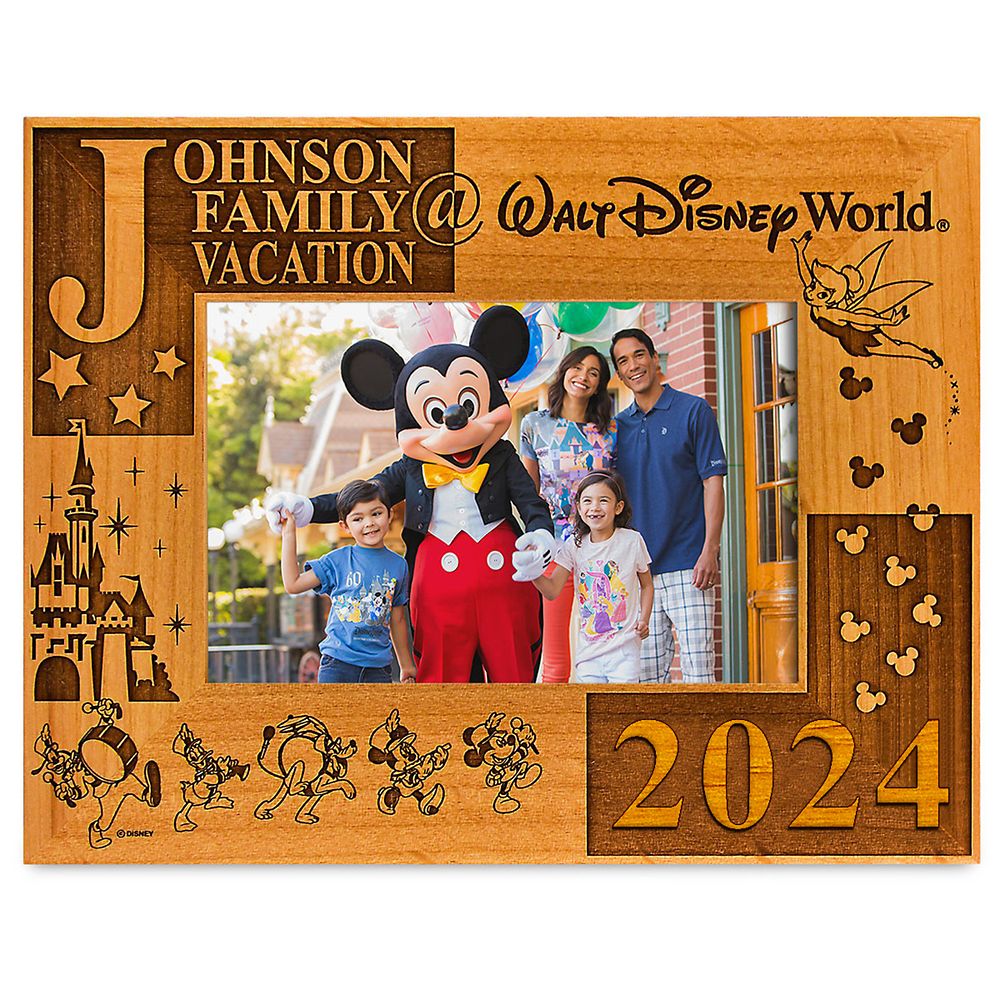 Walt Disney World 2022 Frame by Arribas – 4'' x 6'' – Personalized